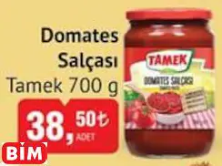 TAMEK DOMATES  SALÇASI